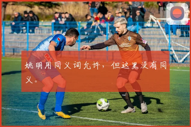 姚明用同义词允许，但这里没有同义。